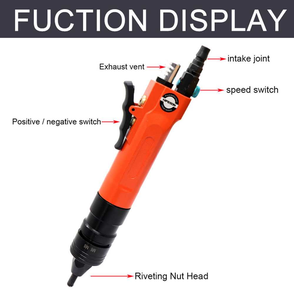 HIFESON Pneumatic Air Rivet Nu - Rivet Setter Tool ulasan dan harga