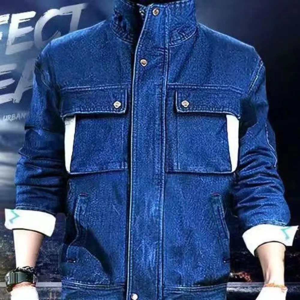 Jeans Work Clothes Electric We - Leather Work Overalls ulasan dan harga