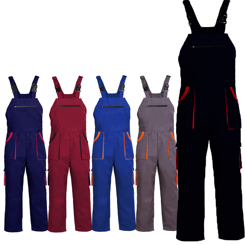 Bib Overalls Mens Women Work C - Leather Work Overalls ulasan dan harga