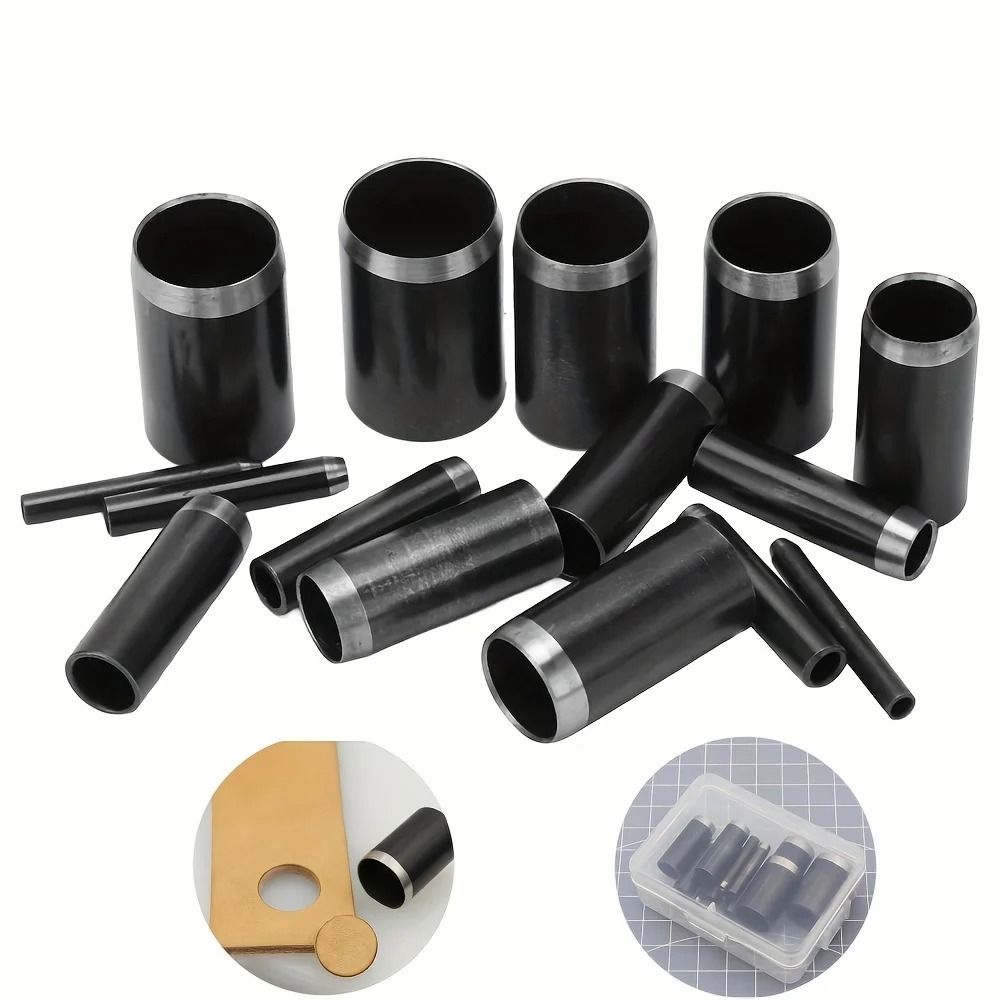 15 Sizes Round Hole Punch(1-15 - Leatherwork Hole Punch ulasan dan harga