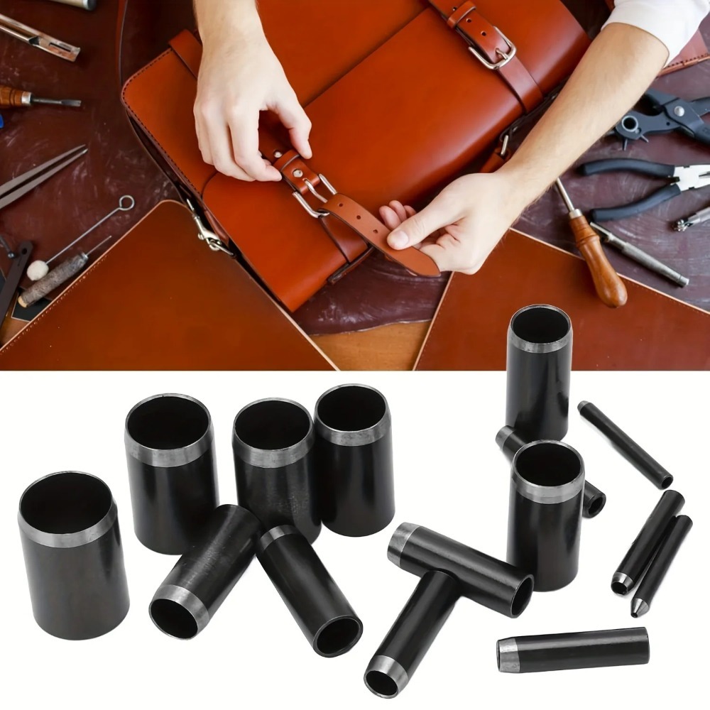 15 Sizes Round Hole Punch(1-15 - Leatherwork Hole Punch ulasan dan harga