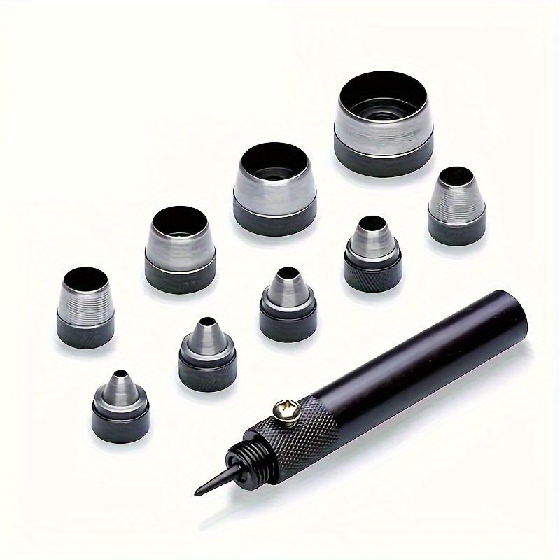10Pcs Hollow Punch Set Heavy‑D - Leatherwork Hole Punch ulasan dan harga