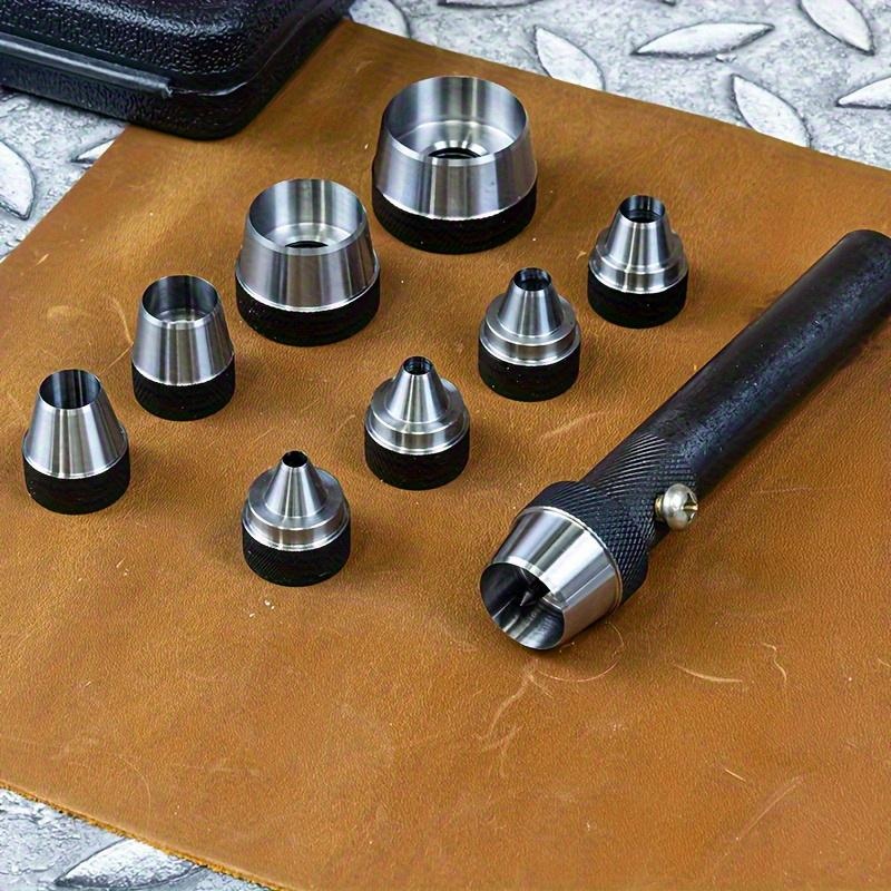 10Pcs Hollow Punch Set Heavy‑D - Leatherwork Hole Punch ulasan dan harga