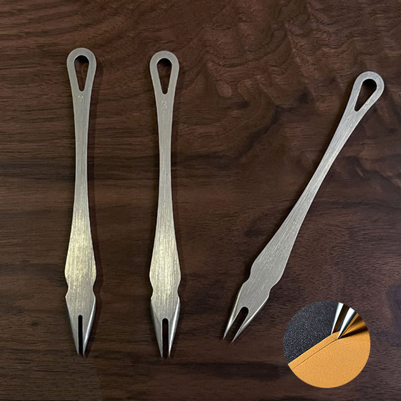 1Pc Leather Shallow Slot Edge  - Leatherwork Craft ulasan dan harga