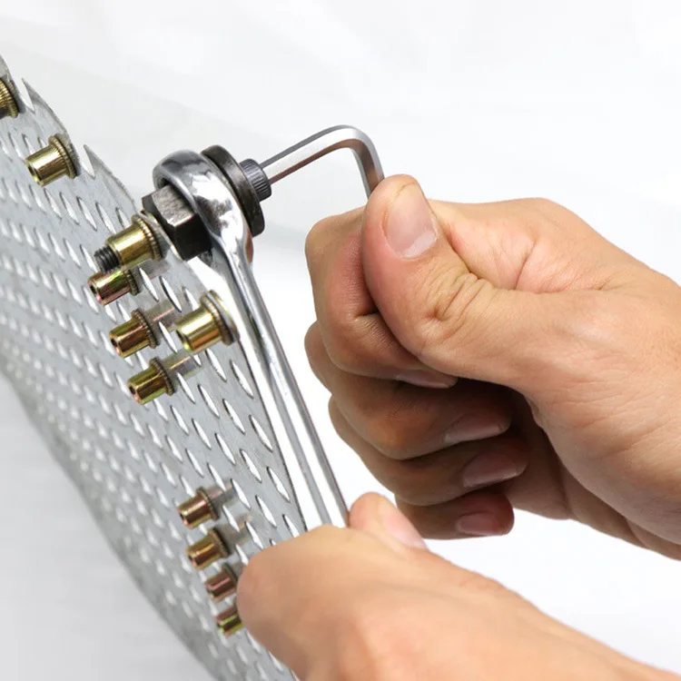 Hand Rivet Nut Tool with 10 Ri - Rivet Setter Tool ulasan dan harga