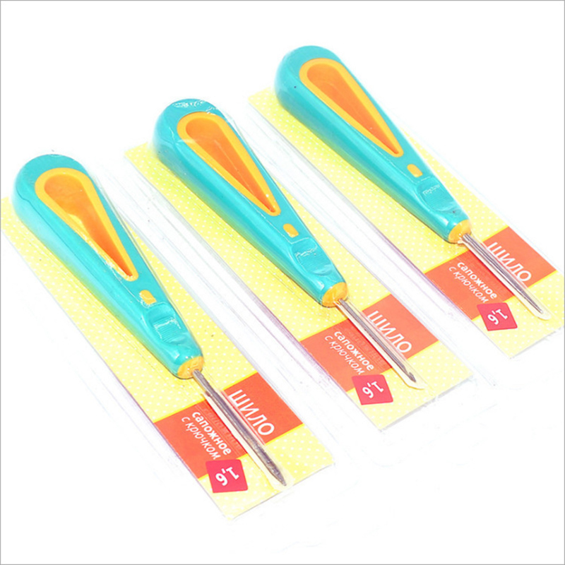1Pcs Leather Sewing Awl Hand S - Leatherwork Repairs ulasan dan harga