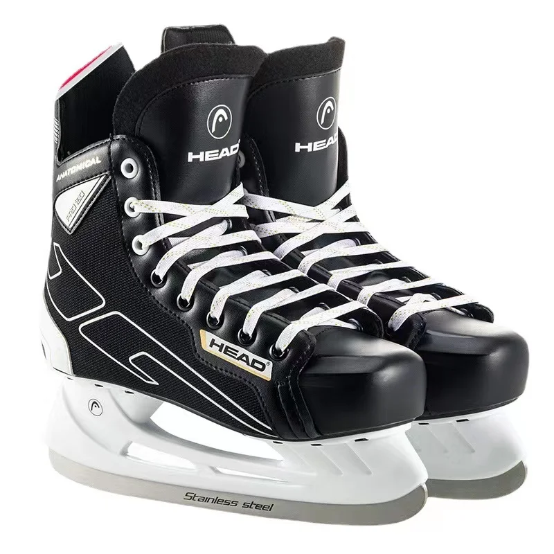 S180 Black Leather Ice Hockey  - Leatherwork Knives ulasan dan harga
