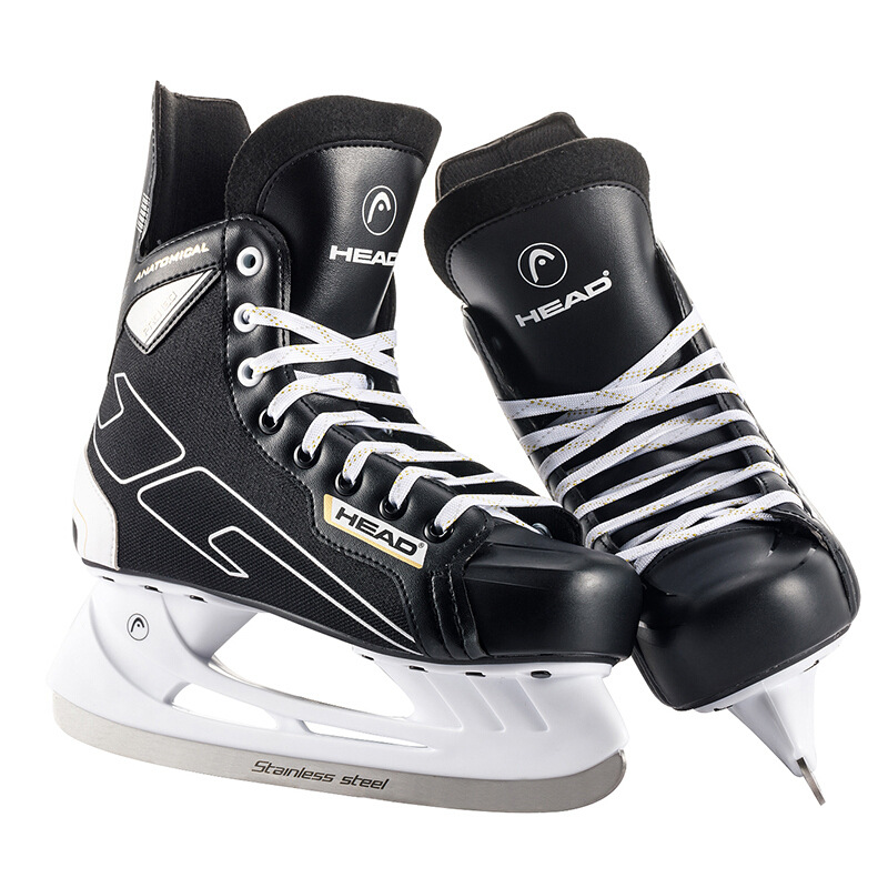 S180 Black Leather Ice Hockey  - Leatherwork Knives ulasan dan harga
