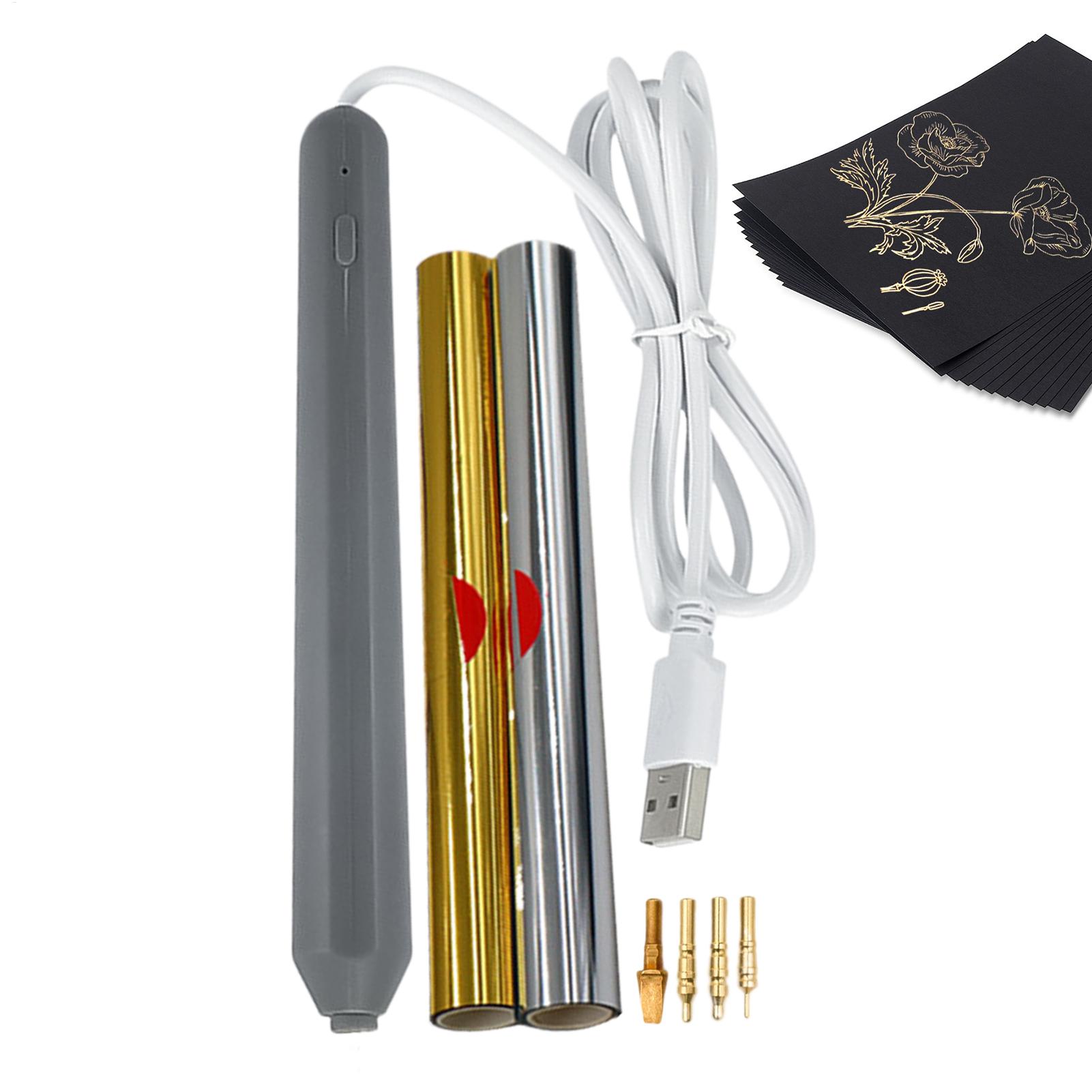 Hot Foil Pen Stamping Tool wit - Leatherwork Tool Kit ulasan dan harga