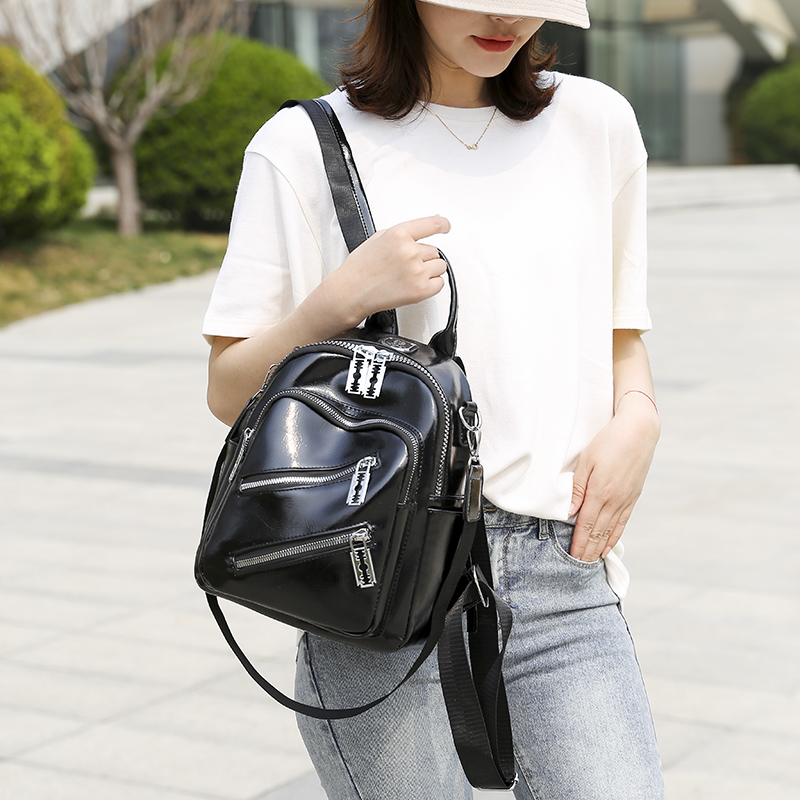 Fashion Women Backpack Designe - Leather Work Backpack ulasan dan harga