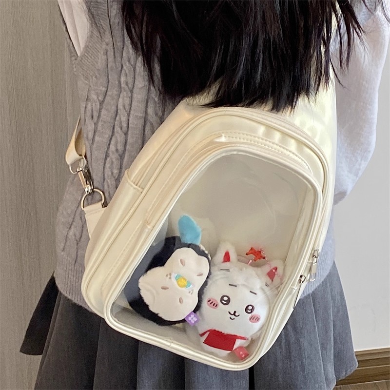 JIAERDI Anime Ita Bag Fits 20c - Leather Work Backpack ulasan dan harga