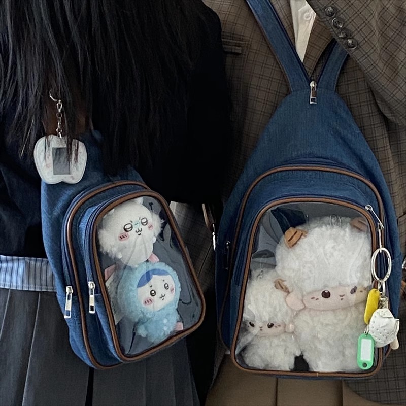 JIAERDI Anime Ita Bag Fits 20c - Leather Work Backpack ulasan dan harga