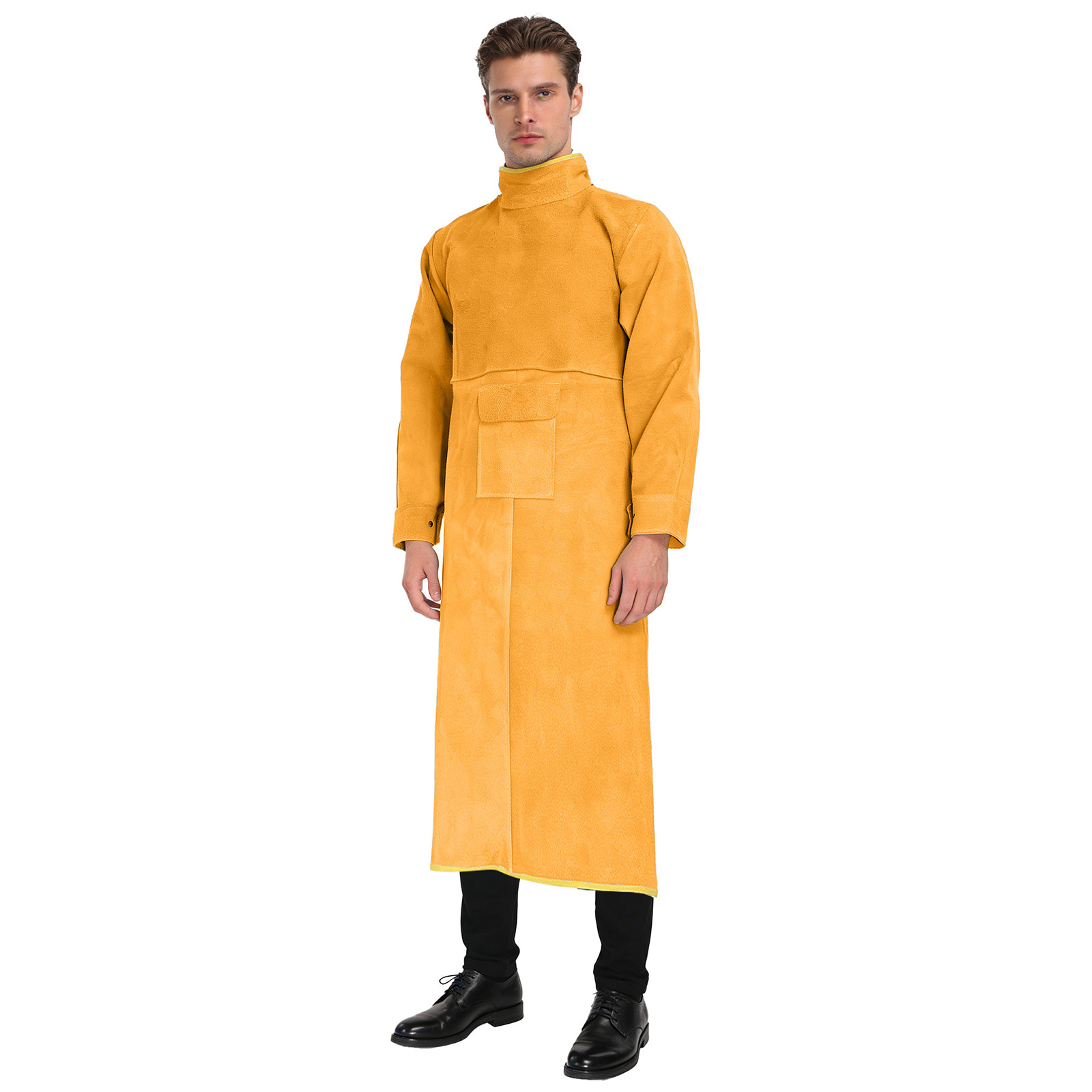 Adults Unisex Electric Welding - Leather Work Overalls ulasan dan harga