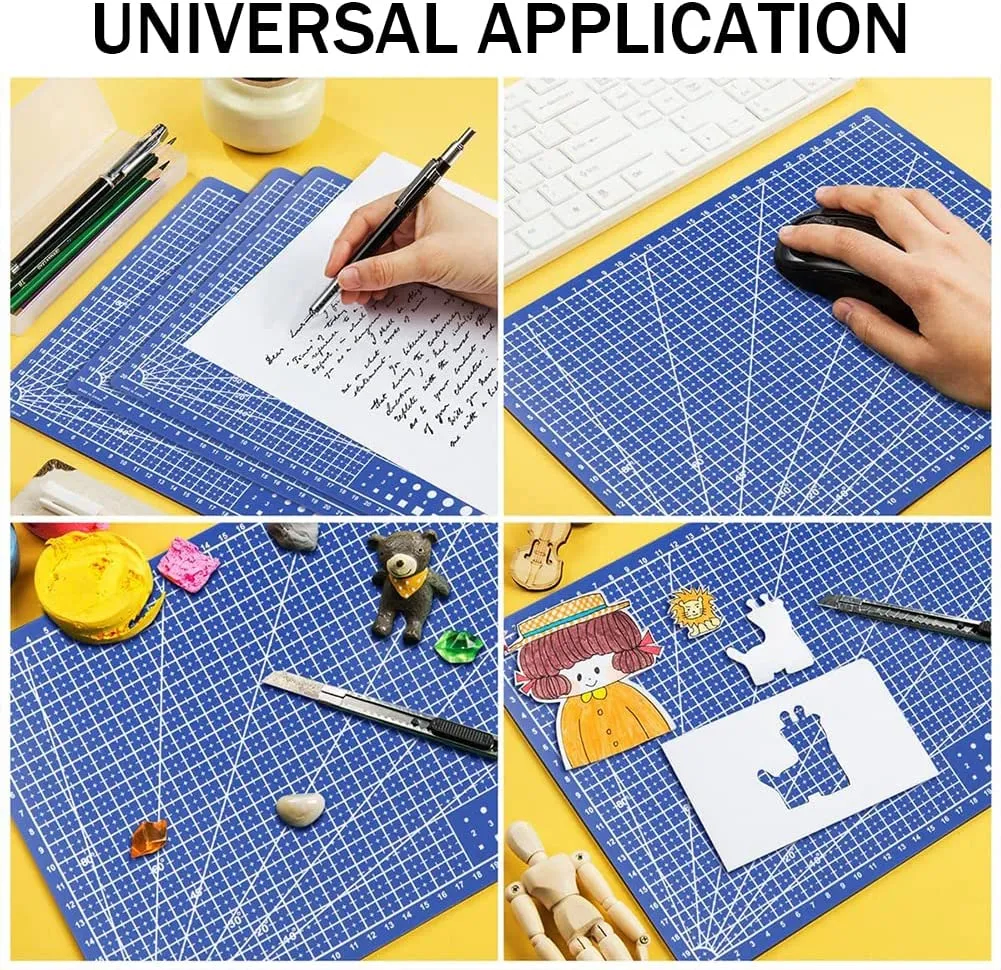 A3 A4 A5 PP Cutting Mat Workbe - Leatherwork Mallet ulasan dan harga