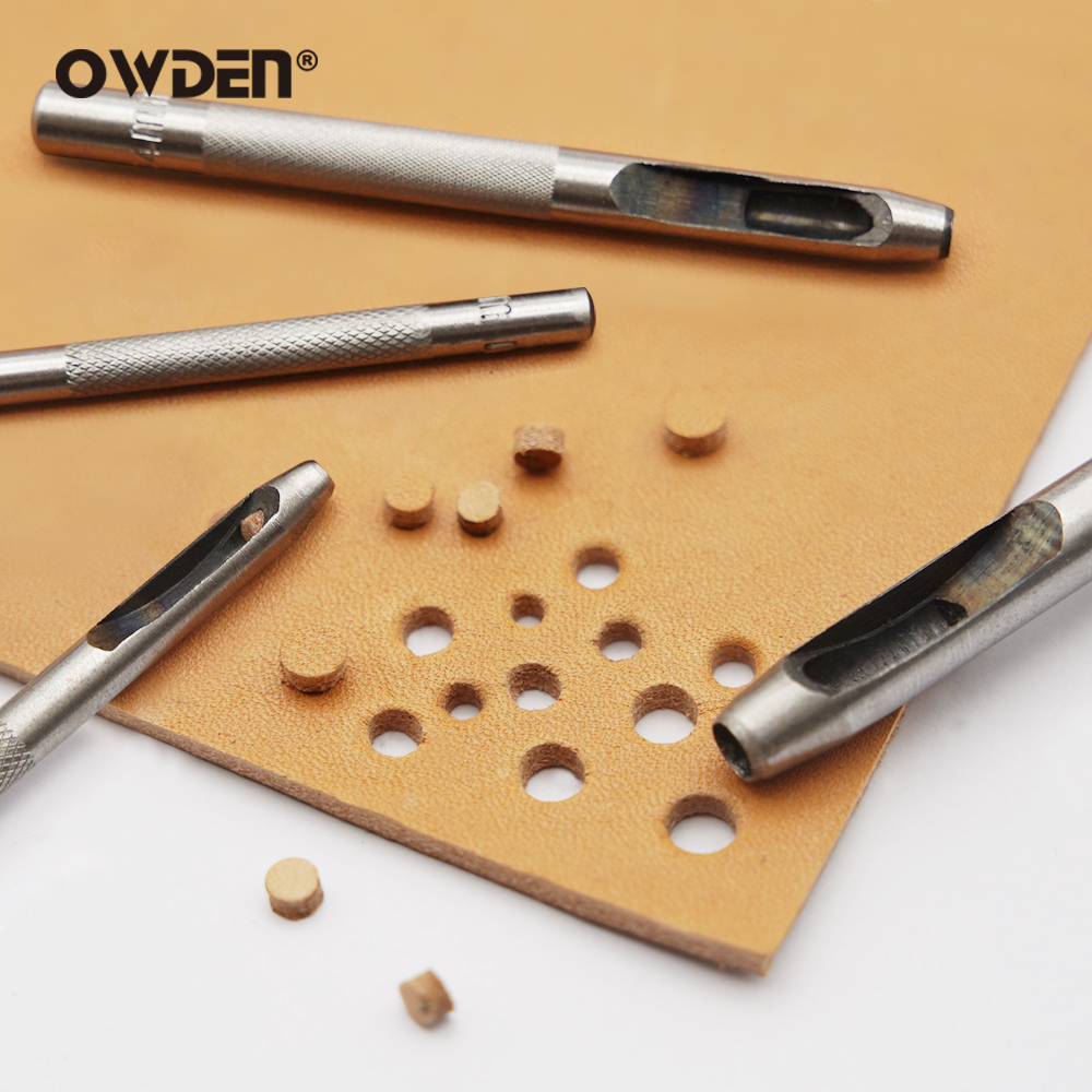 6pcs Leather Hole Punching Too - Rivet Setter Tool ulasan dan harga