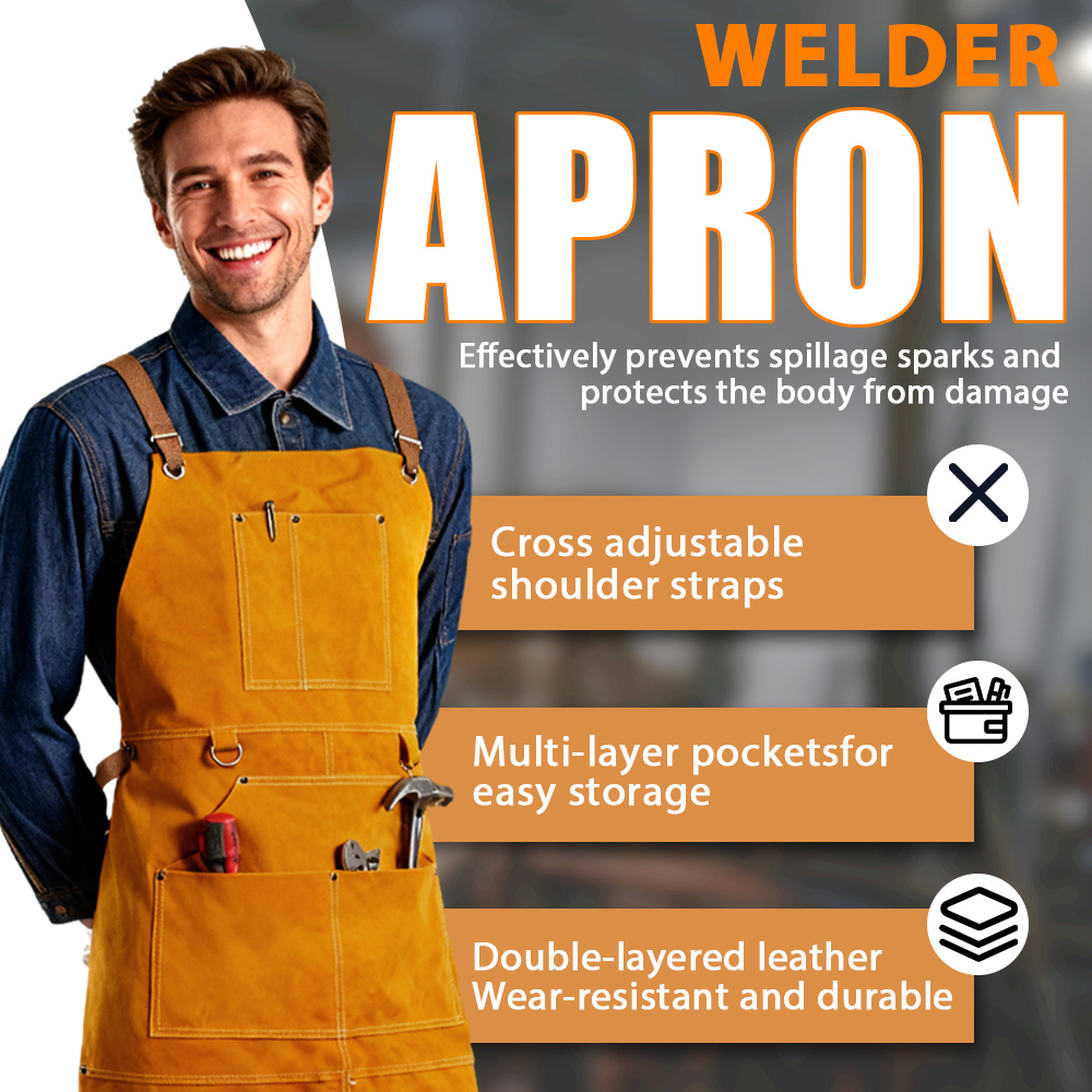 Oxhide Leather Welding Apron C - Leatherwork Repairs ulasan dan harga