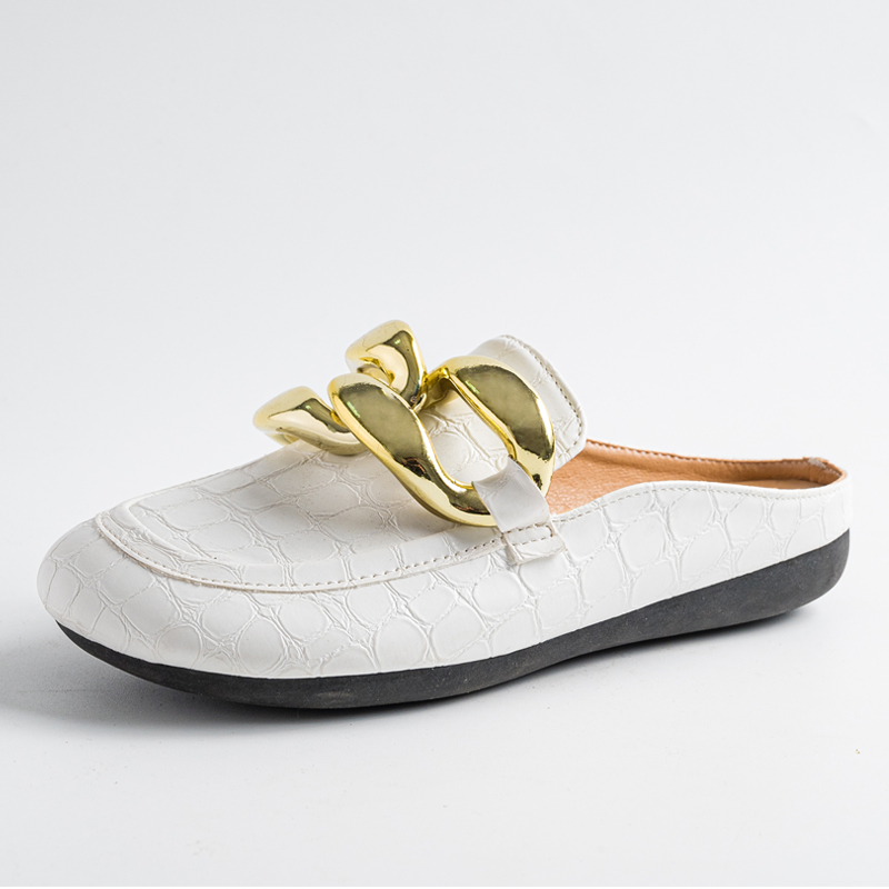 Fashion Women Slippers Plus Si - Leather Work Flats ulasan dan harga