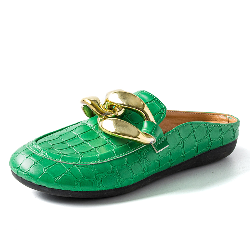 Fashion Women Slippers Plus Si - Leather Work Flats ulasan dan harga