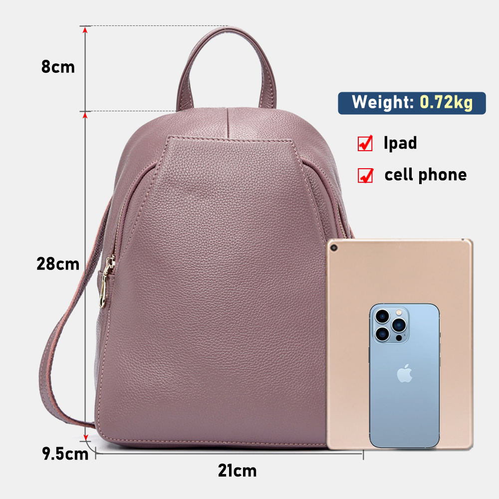 Zency Charm Women Backpack 100 - Leather Work Backpack ulasan dan harga