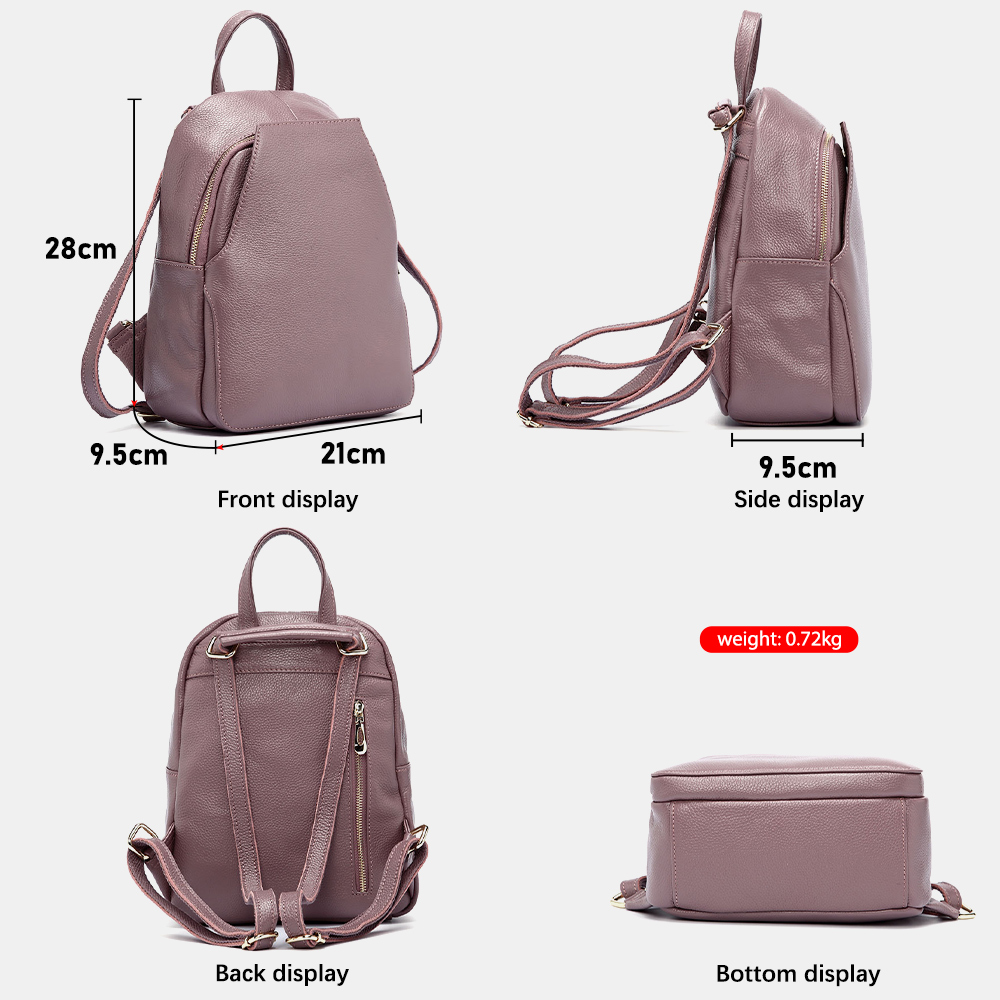 Zency Charm Women Backpack 100 - Leather Work Backpack ulasan dan harga