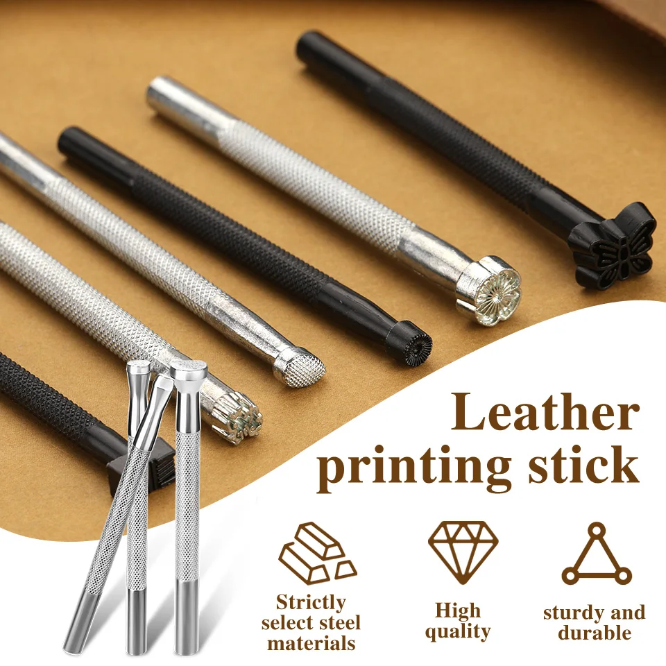 6/20pcs Metal Leather Working  - Leatherwork Craft ulasan dan harga