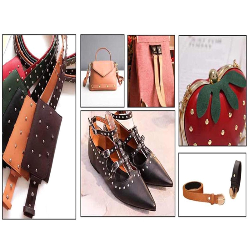 180Sets Leather Rivets 6mm/8mm - Rivet Setter Tool ulasan dan harga