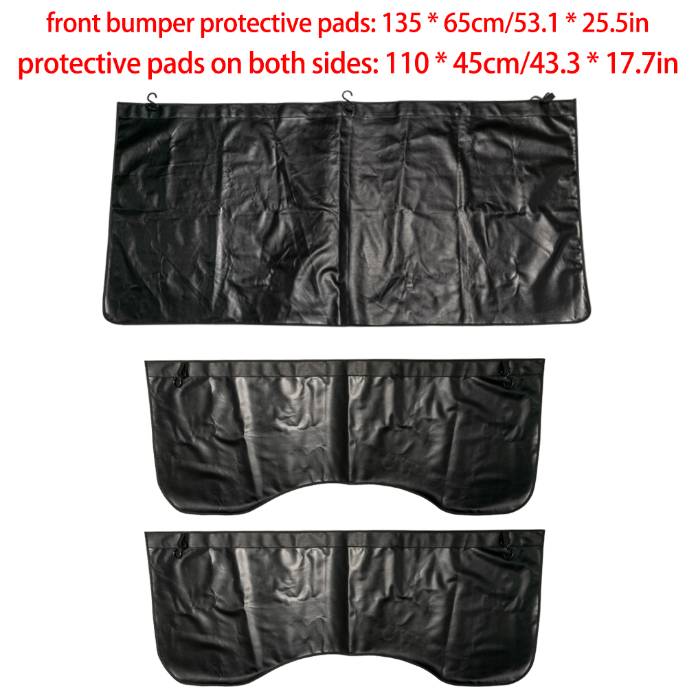 3 PCS/set Magnetic Fender Cove - Leatherwork Repairs ulasan dan harga