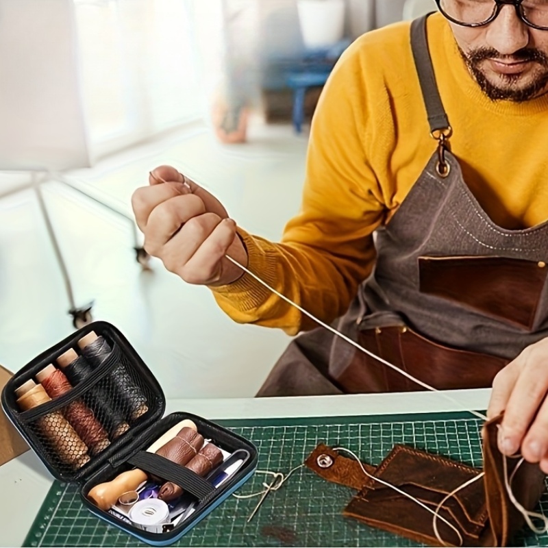 Leather Sewing Kit, Leather Re - Leatherwork Tool Kit ulasan dan harga