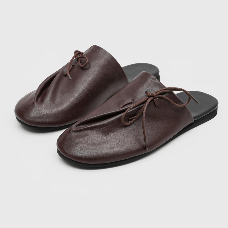 New Fashionable Comfortable La - Leather Work Flats ulasan dan harga