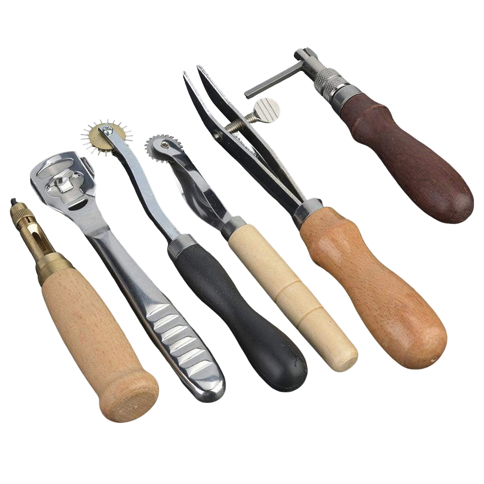 Leather Tools, 19 Pcs Leather  - Leatherwork Hole Punch ulasan dan harga