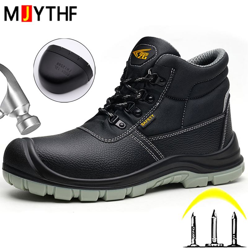 S3 Standard Work Safety Shoes  - Leather Work Flats ulasan dan harga