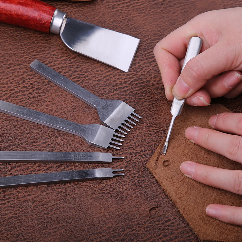 KRABALL Leather Craft Tool Kit - Leatherwork Repairs ulasan dan harga