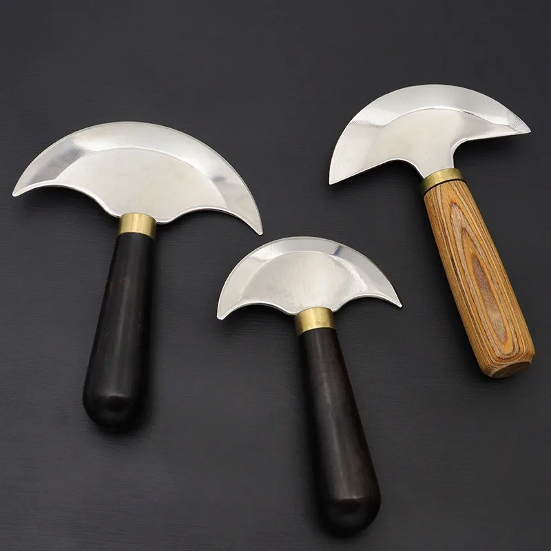 Manual Leather Skiving Knife D - Leatherwork Craft ulasan dan harga
