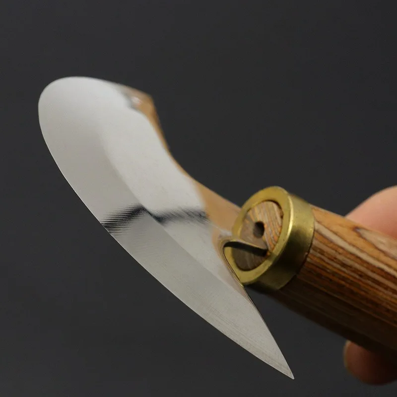 Manual Leather Skiving Knife D - Leatherwork Craft ulasan dan harga
