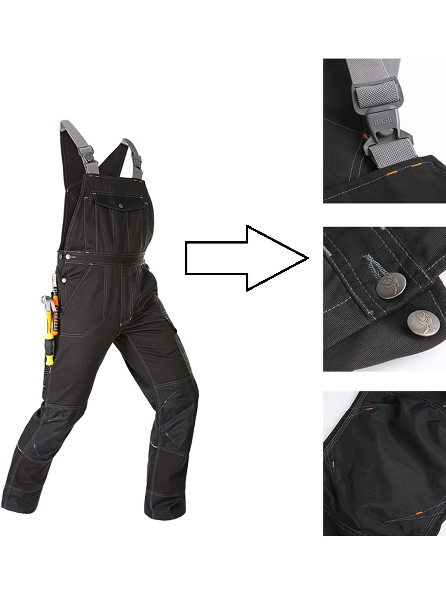 all-in-one work clothes work O - Leather Work Overalls ulasan dan harga