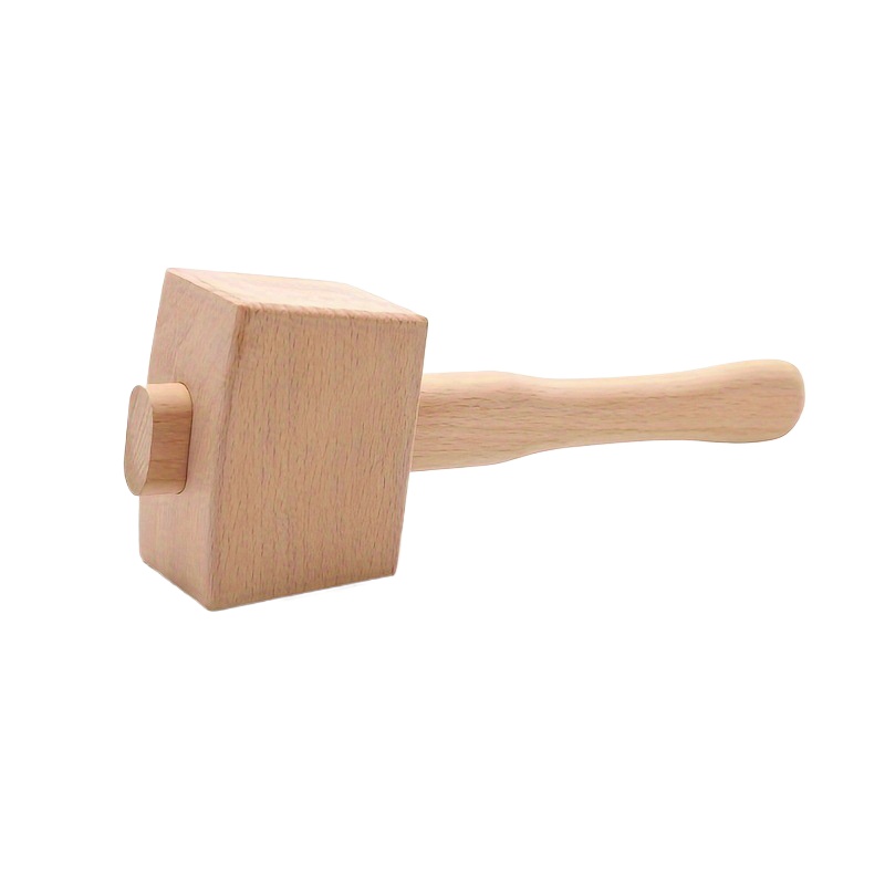 1Pc DIY Leather Beech Solid Wo - Leatherwork Mallet ulasan dan harga