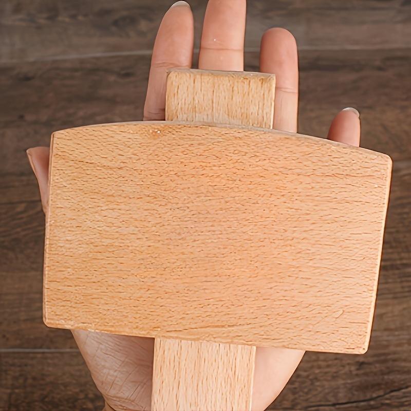 1Pc DIY Leather Beech Solid Wo - Leatherwork Mallet ulasan dan harga