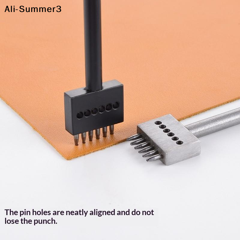 【J3a】3Pcs Manual Leather Hole  - Leatherwork Hole Punch ulasan dan harga