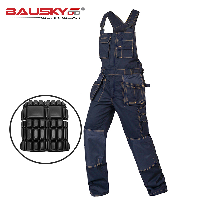 Multi Pocket Work Bib Overalls - Leather Work Overalls ulasan dan harga