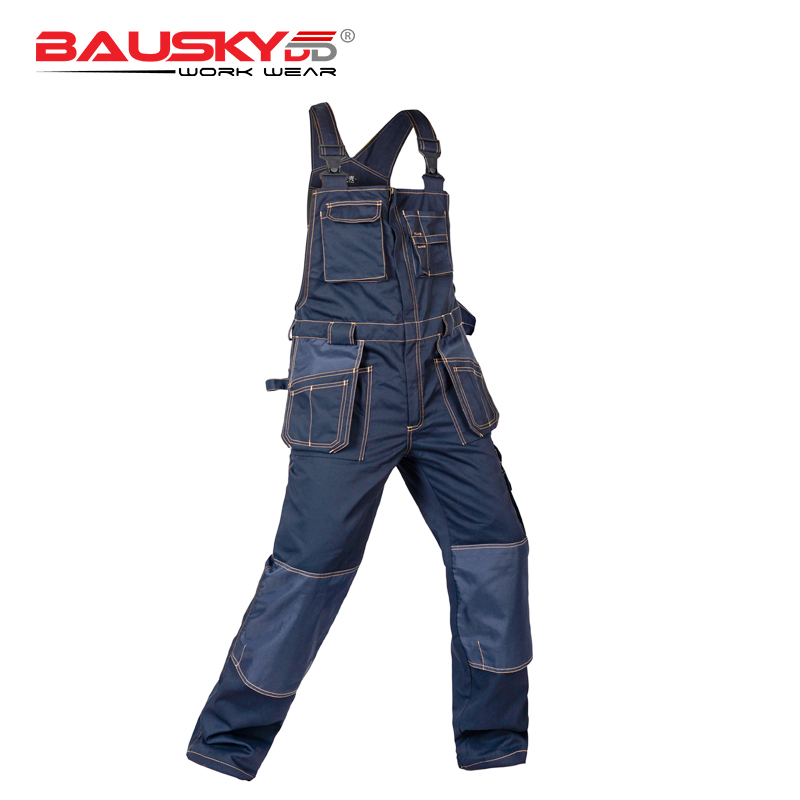 Multi Pocket Work Bib Overalls - Leather Work Overalls ulasan dan harga