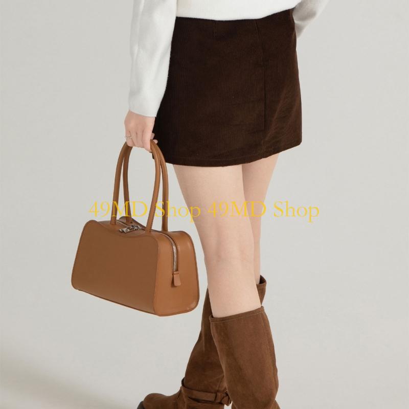 49MD Leather Purse Shoulder Ba - Leather Work Duffle Bag ulasan dan harga