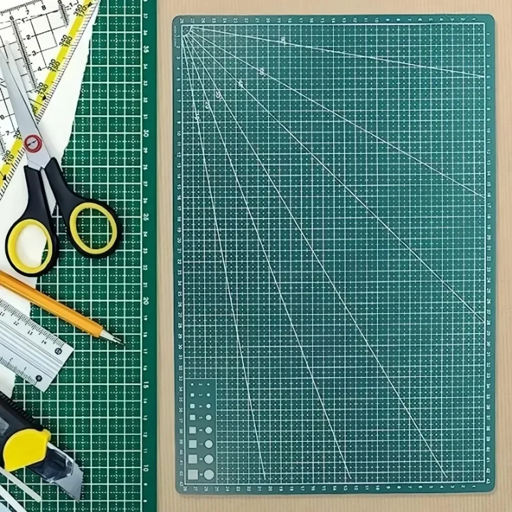 A3/A4/A5 PP Cutting Mat Workbe - Leatherwork Knives ulasan dan harga