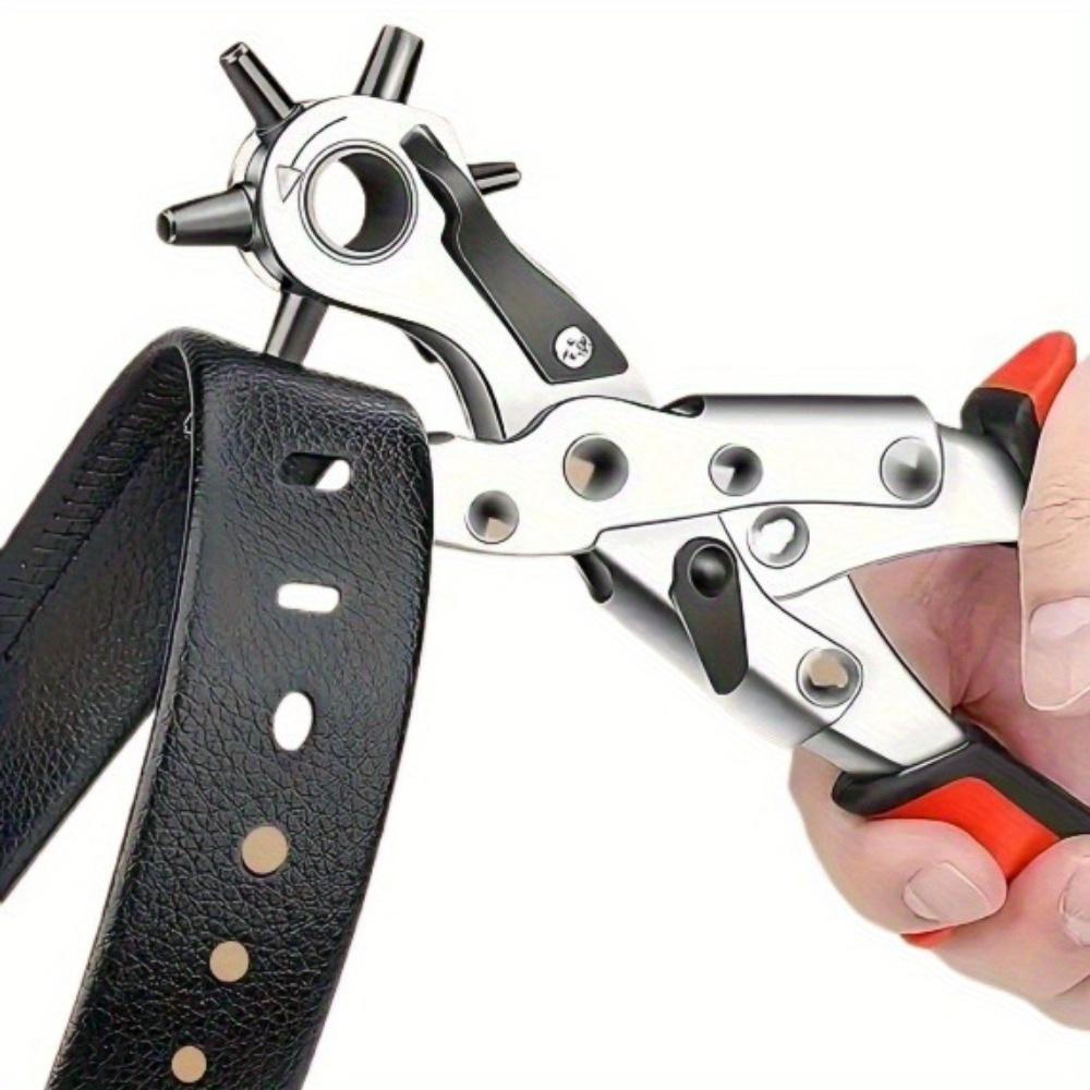 1pcs Heavy Duty Rotary Leather - Leatherwork Hole Punch ulasan dan harga