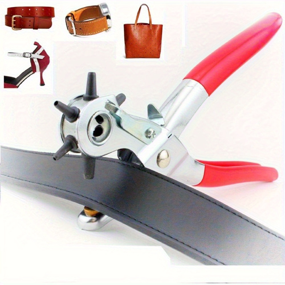 1pcs Heavy Duty Rotary Leather - Leatherwork Hole Punch ulasan dan harga