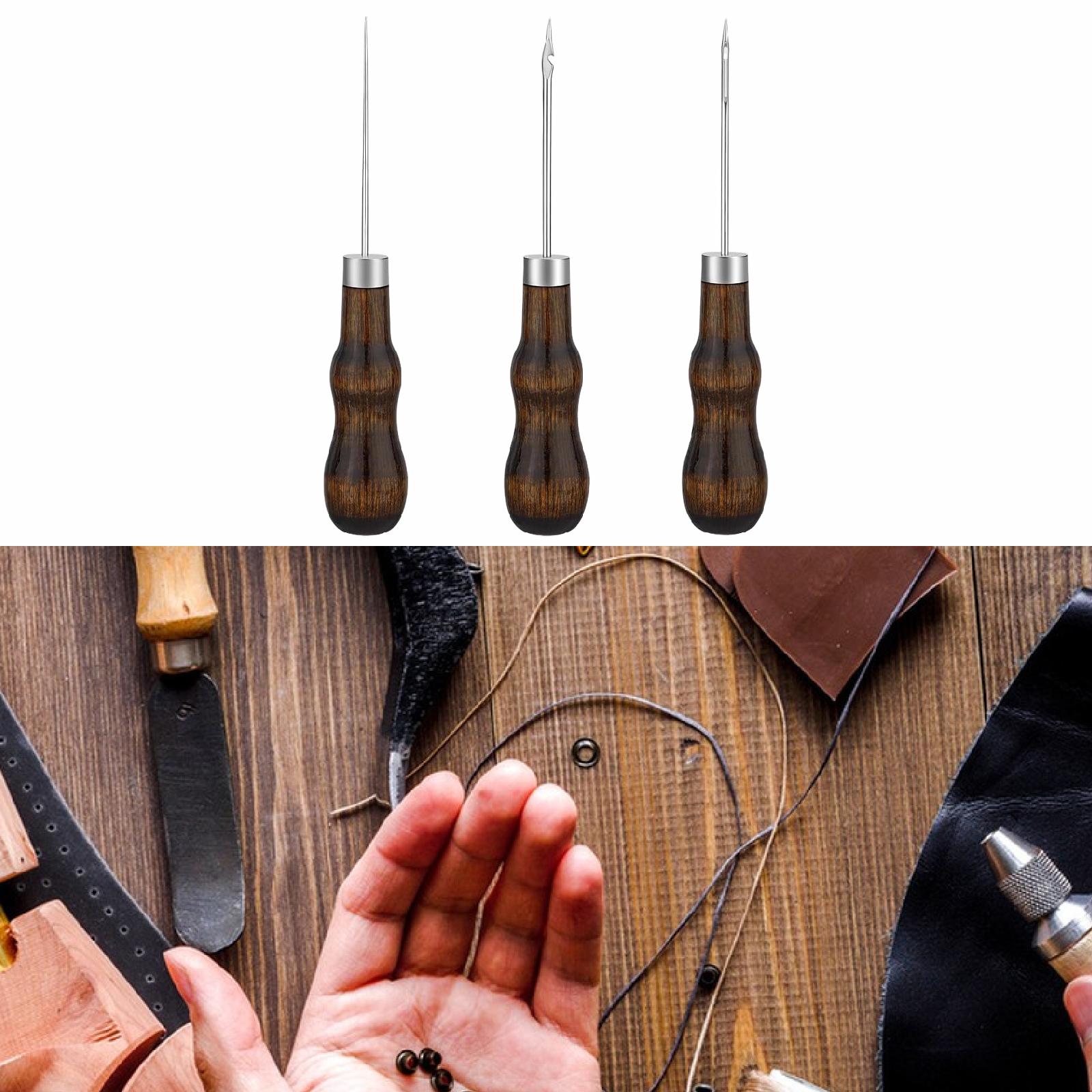Hand Stitcher Sewing Awl Set P - Leatherwork Repairs ulasan dan harga