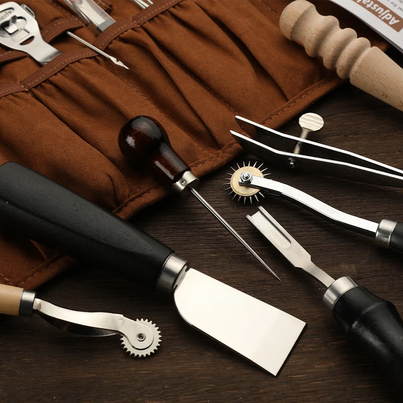 KRABALL Professional Leather C - Leatherwork Tool Kit ulasan dan harga