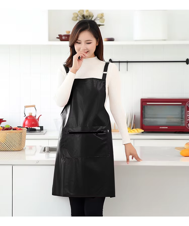 Waterproof Oil-proof Leather A - Leather Work Overalls ulasan dan harga