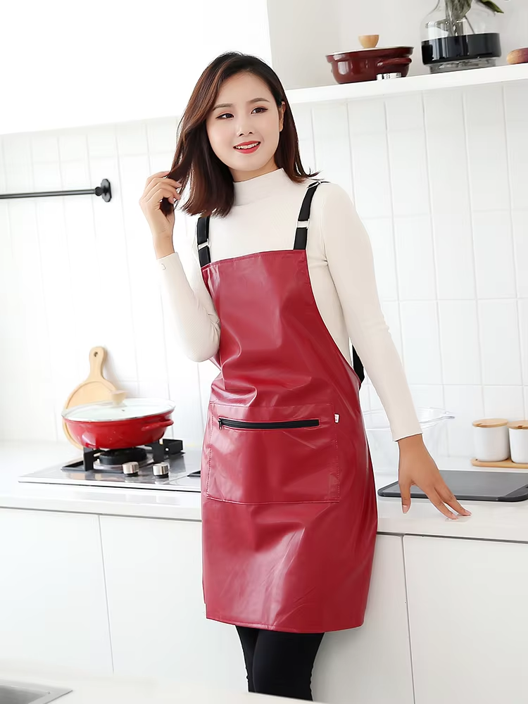 Waterproof Oil-proof Leather A - Leather Work Overalls ulasan dan harga