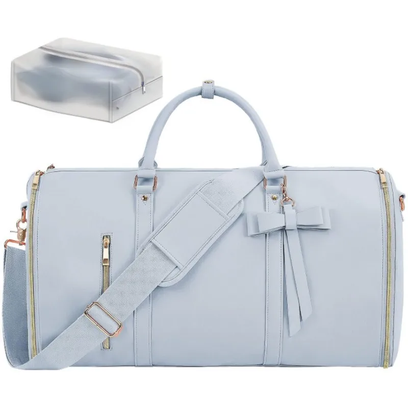 2025 New Women's Waterproof We - Leather Work Duffle Bag ulasan dan harga